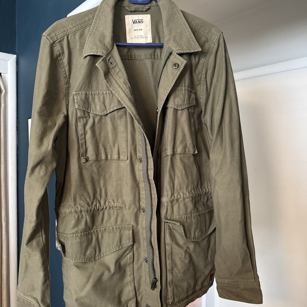 Van’s Utility Jacket With Drawstring Waist M